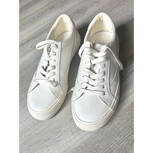 Madewell White Women's Low-Top Leather Sneakers Size7
